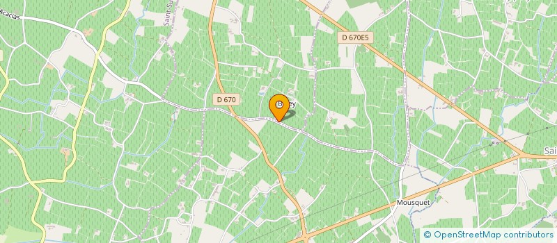 localisation de l'entreprise SCEA DES VIGNOBLES FRITEGOTTO à SAINT-EMILION