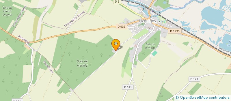 localisation de l'entreprise SCEA DES VINS HEUREUX à PICQUIGNY