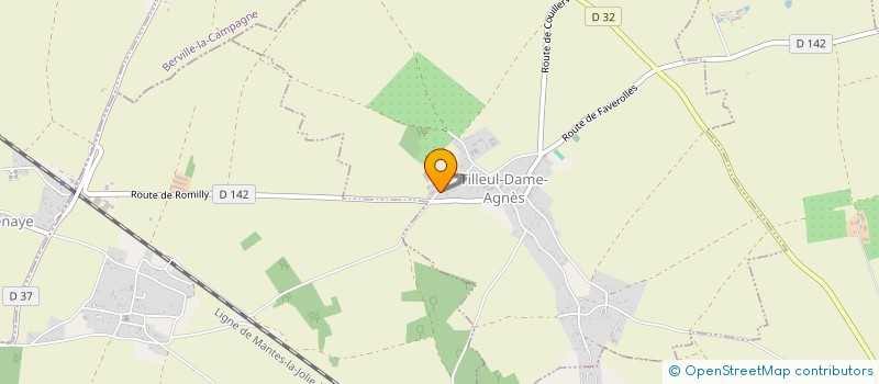 localisation de l'entreprise SCEA DESCHEPPER FRERES  TILLEUL-DAME-AGNES