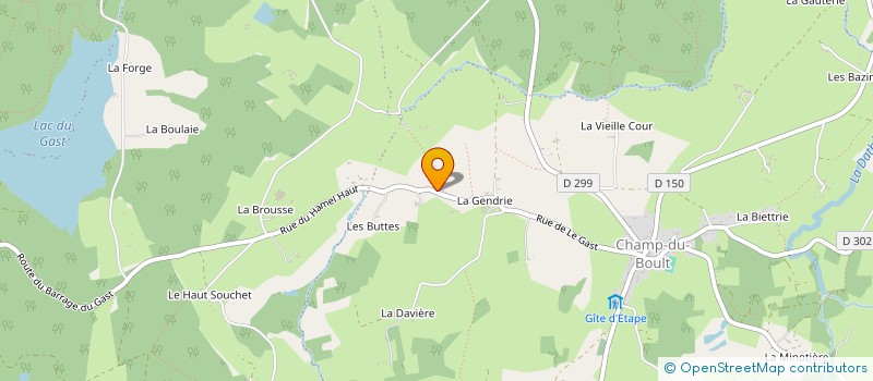 localisation de l'entreprise SCEA DESERT à NOUES DE SIENNE