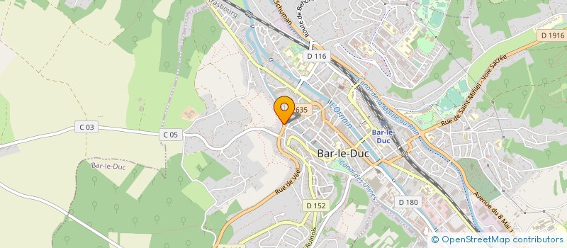 localisation de l'entreprise SCEA DESOUTTER à BAR-LE-DUC