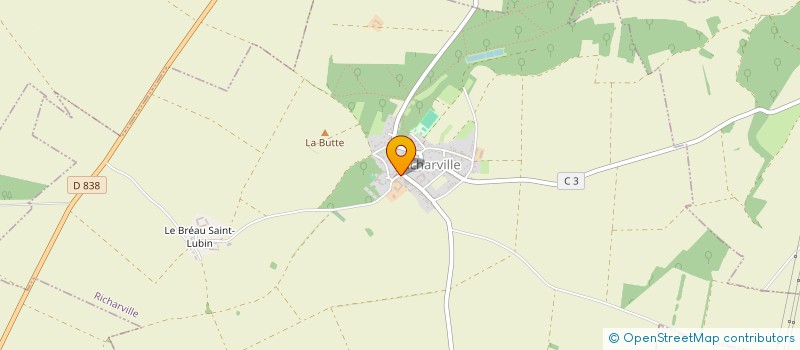 localisation de l'entreprise SCEA DESPREZ BRICE à RICHARVILLE
