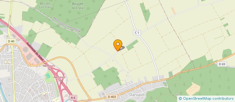 localisation de l'entreprise SCEA DEUX A  DARVAULT