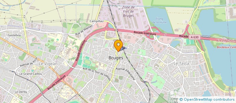 localisation de l'entreprise SCEA DIANE DE LESTANGE à BRUGES