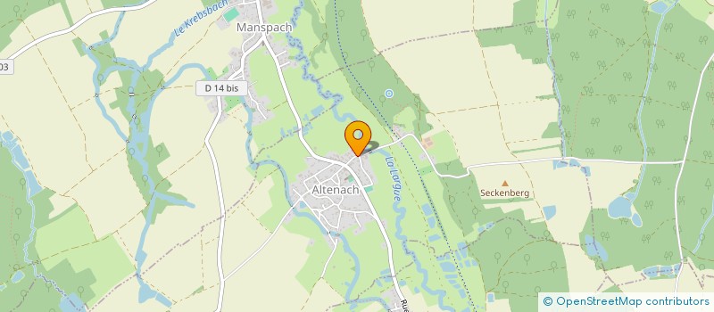 localisation de l'entreprise SCEA DIETRICH  ALTENACH