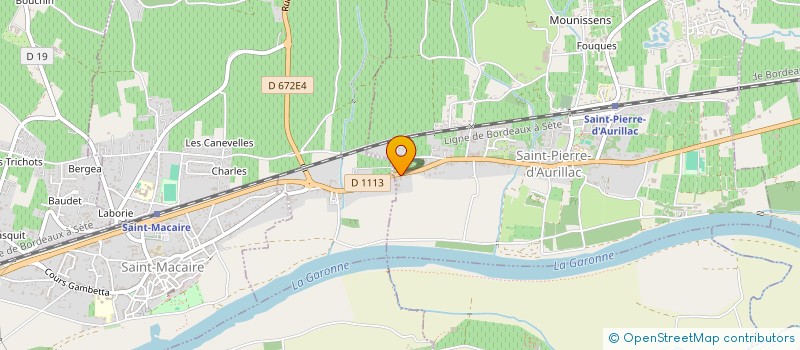 localisation de l'entreprise SCEA DIEUXYSSIES ET FILS à SAINT-PIERRE-D'AURILLAC