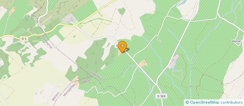 localisation de l'entreprise SCEA DOMAINE ABBAYE VALMAGNE à VILLEVEYRAC