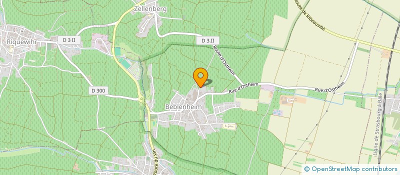 localisation de l'entreprise SCEA DOMAINE BASS  BEBLENHEIM