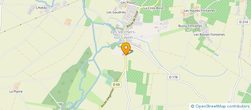 localisation de l'entreprise SCEA DOMAINE D AUVERT à DOUE-EN-ANJOU