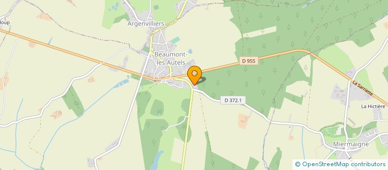 localisation de l'entreprise SCEA DOMAINE DE BEAUMONT à BEAUMONT-LES-AUTELS