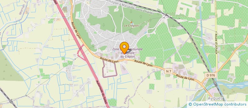 localisation de l'entreprise SCEA DOMAINE DE BELLENCONTRE  PIOLENC