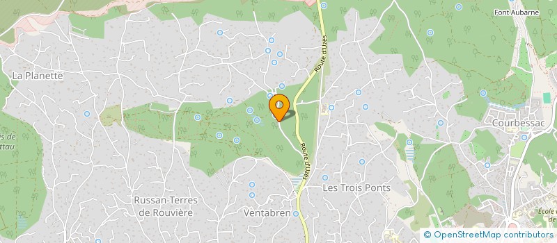 localisation de l'entreprise SCEA DOMAINE DE CALVAS  NIMES