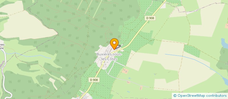 localisation de l'entreprise SCEA DOMAINE DE CHAPELOT  BUXIERES-SOUS-LES-COTES