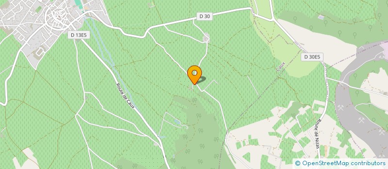 localisation de l'entreprise SCEA DOMAINE DE DAURION  CAUX