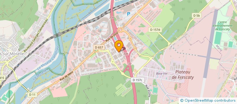 localisation de l'entreprise SCEA DOMAINE DE JUSTEMONT  AUGNY