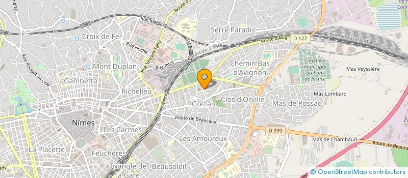 localisation de l'entreprise SCEA DOMAINE DE LA BLACASSINE à NIMES