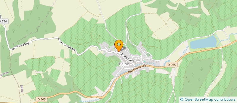 localisation de l'entreprise SCEA DOMAINE DE LA CORNASSE à BEINE