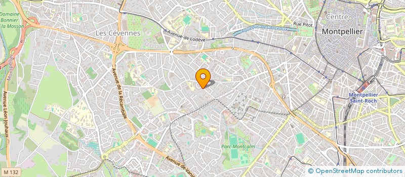 localisation de l'entreprise SCEA DOMAINE DE MONTPLAISIR à MONTPELLIER