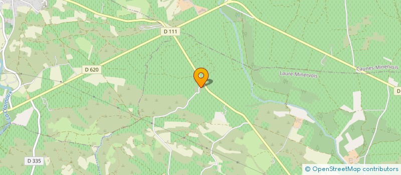 localisation de l'entreprise SCEA DOMAINE DE PRAT MAJOU  LAURE-MINERVOIS