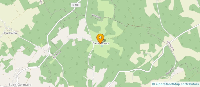localisation de l'entreprise SCEA DOMAINE DE SAINT SAUVEUR  MARTHON