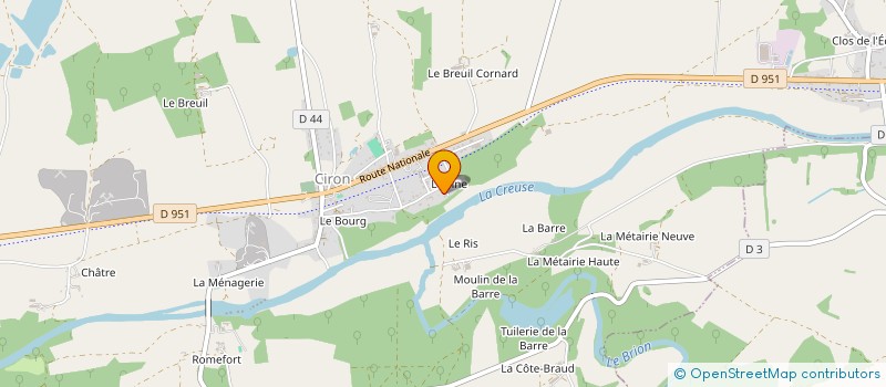 localisation de l'entreprise SCEA DOMAINE DE VARANNE à VILLIERS