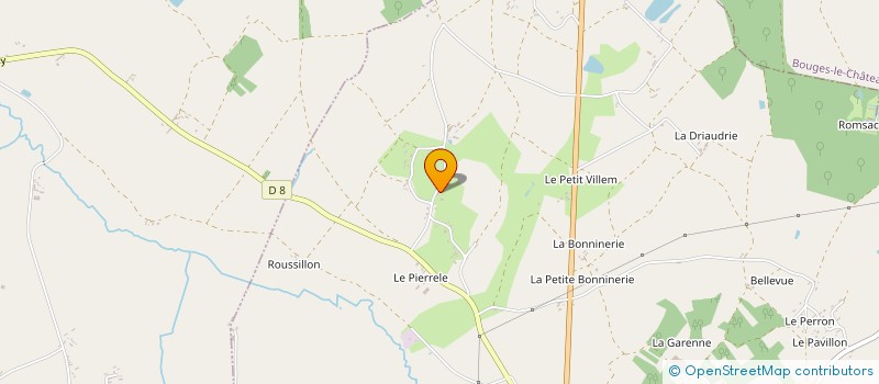localisation de l'entreprise SCEA DOMAINE DES CHEZEAUX à BOUGES-LE-CHATEAU