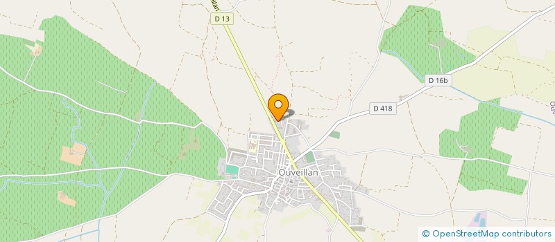 localisation de l'entreprise SCEA DOMAINE DU BOUSQUET  OUVEILLAN