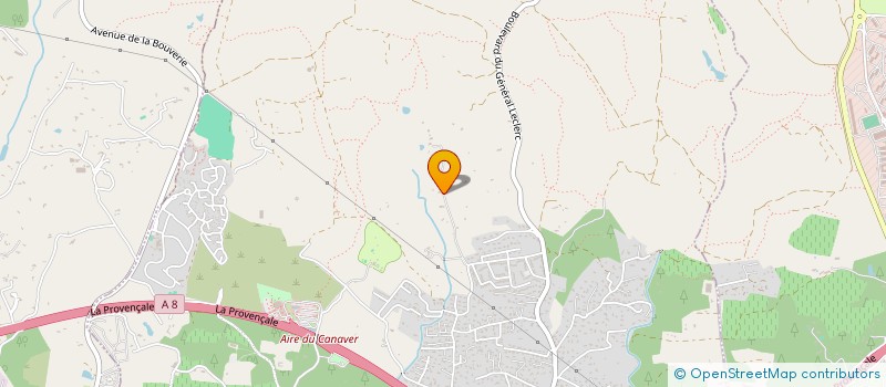 localisation de l'entreprise SCEA DOMAINE DU GABRE  PUGET-SUR-ARGENS