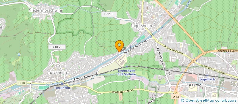 localisation de l'entreprise SCEA DOMAINE DU MANOIR  INGERSHEIM