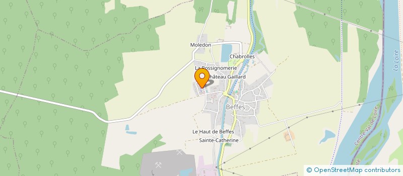 localisation de l'entreprise SCEA DOMAINE DU MAUPAS  SAINT-HILAIRE-DE-GONDILLY