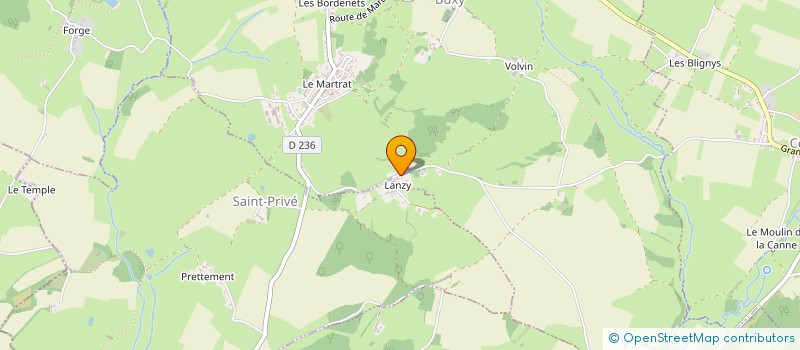 localisation de l'entreprise SCEA DOMAINE DU PETIT DUC  SAINT-PRIVE