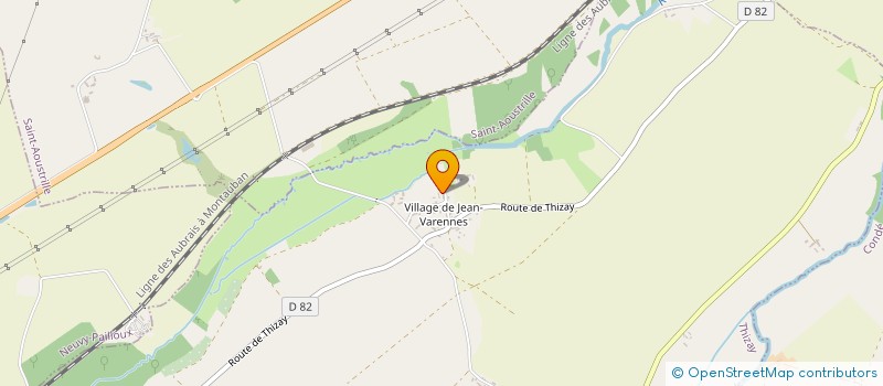 localisation de l'entreprise SCEA DOMAINE DU TECQ à THIZAY