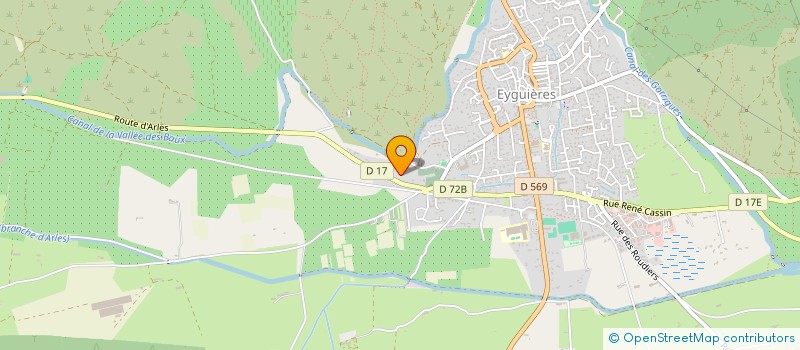 localisation de l'entreprise SCEA DOMAINE DU VALLON DES GLAUGES  EYGUIERES