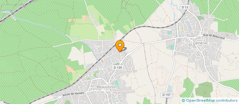 localisation de l'entreprise SCEA DOMAINE HAUT MOULIN D EOLE  BEAUVOISIN