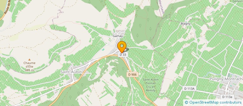 localisation de l'entreprise SCEA DOMAINE JEAN CLAUDE BACHELET ET FILS à SAINT-AUBIN