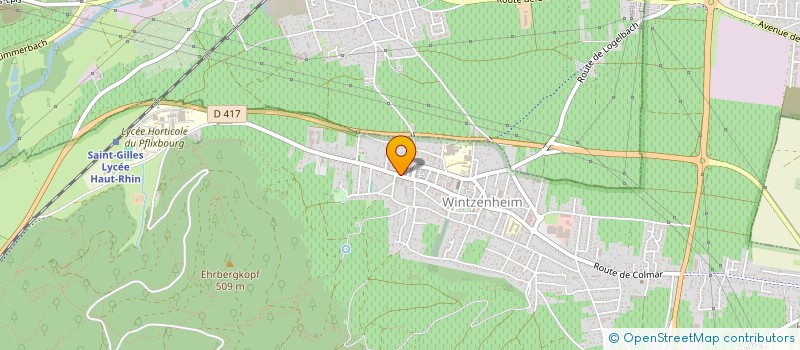 localisation de l'entreprise SCEA DOMAINE JOSMEYER  WINTZENHEIM