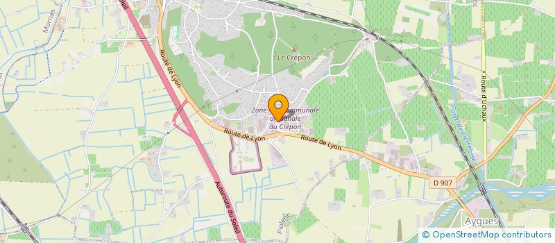 localisation de l'entreprise SCEA DOMAINE LES TERRASSES DE SAINT PIERRE  PIOLENC