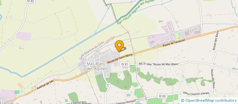 localisation de l'entreprise SCEA DOMAINE MAS NEUF à SAINT-ETIENNE-DU-GRES