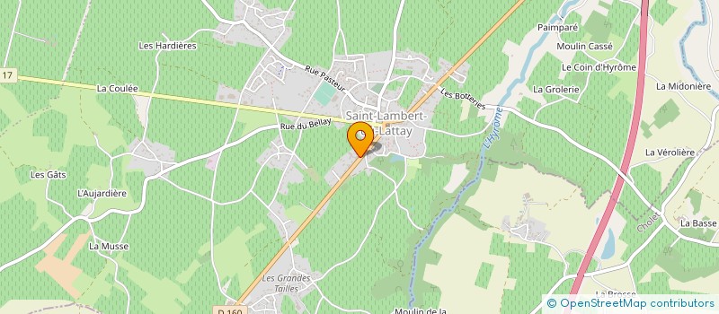 localisation de l'entreprise SCEA DOMAINE OGEREAU à VAL-DU-LAYON