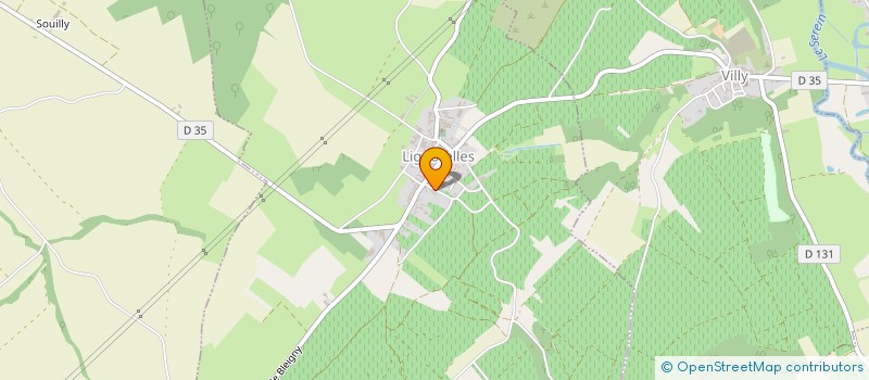 localisation de l'entreprise SCEA DOMAINE PETIT MARIE-DANIELLE  LIGNORELLES