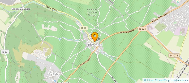 localisation de l'entreprise SCEA DOMAINE REBOURGEON MURE à POMMARD