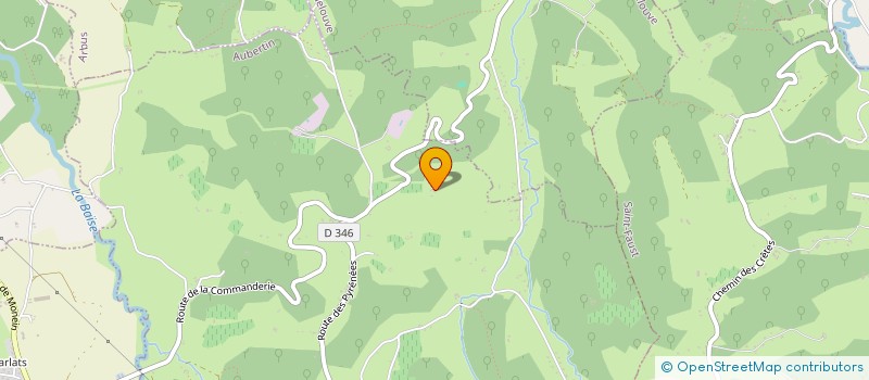 localisation de l'entreprise SCEA DOMAINE REYAU  AUBERTIN