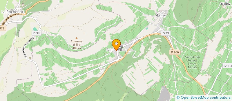 localisation de l'entreprise SCEA DOMAINE ROUX CHRISTIAN à SAINT-AUBIN
