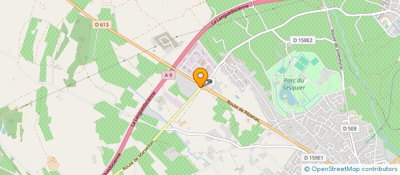 localisation de l'entreprise SCEA DOMAINE SAINT ANDRE  MEZE