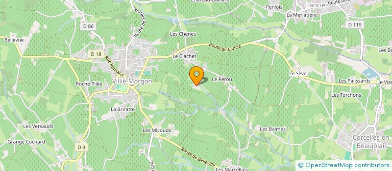 localisation de l'entreprise SCEA DOMAINE STE SUZANNE à VILLIE-MORGON