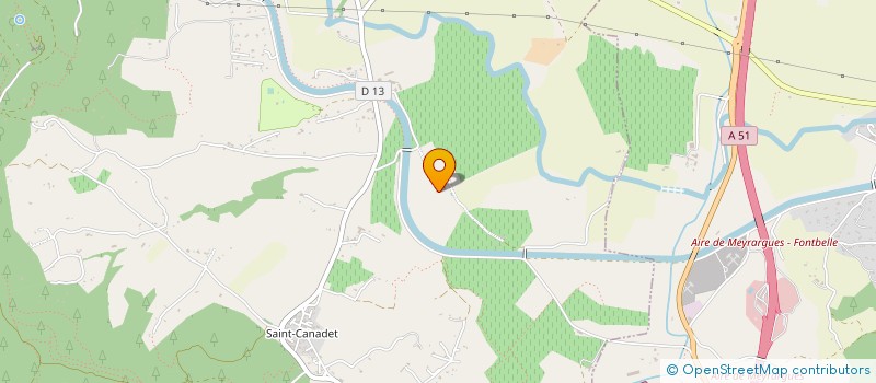 localisation de l'entreprise SCEA DOMAINES DE FONSCOLOMBE à LE PUY-SAINTE-REPARADE