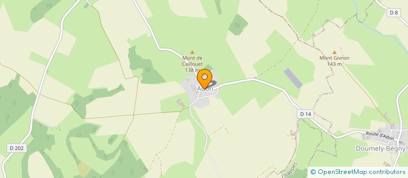 localisation de l'entreprise SCEA DONADIO à HANNOGNE-SAINT-REMY