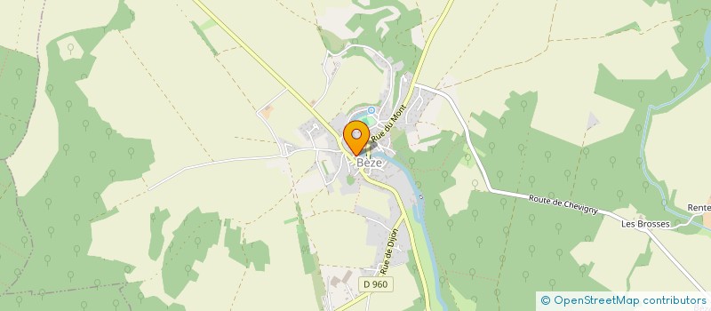 localisation de l'entreprise SCEA DOREY  BEIRE-LE-CHATEL