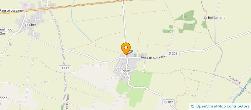 localisation de l'entreprise SCEA DU BACHA  SAINT-PIERRE-LA-NOUE