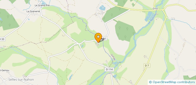 localisation de l'entreprise SCEA DU BAS VILLAGE à SELLES-SUR-NAHON
